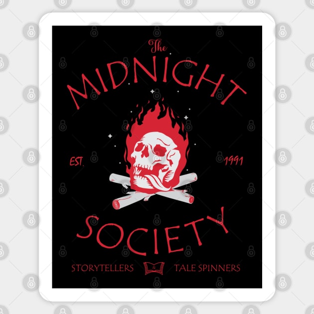 The Midnight Society Sticker by Scaryzz